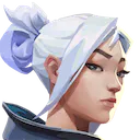 Valorant's agent Jett's portrait