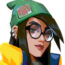 Valorant's agent Killjoy's portrait