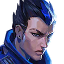 Valorant's agent Yoru's portrait